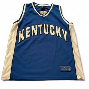 Vintage Kentucky Wildcats #50 Colosseum Sports Basketball Jersey Sz XL Stitched